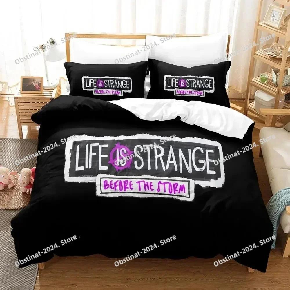 Life Is Strange Game True Colors Bedding Set Printed single Comforter Quilt Bed Cover Pillow Case 3 Pieces Sets Kids Adult Size