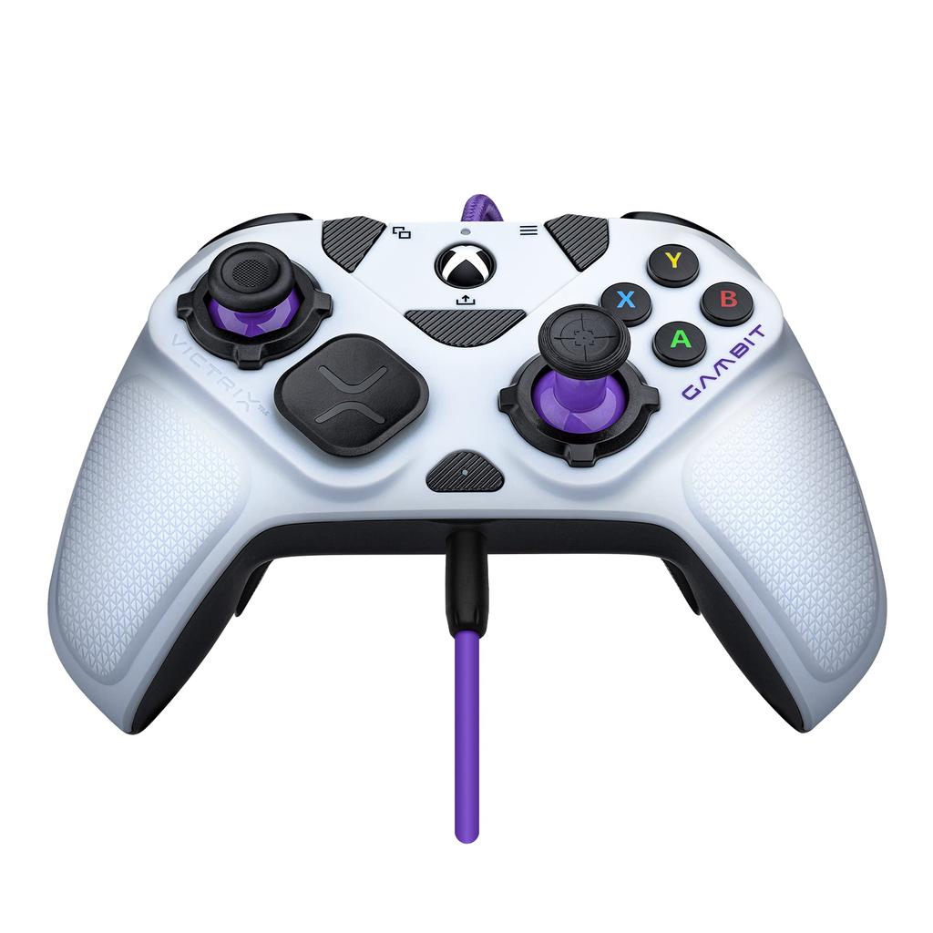 Licensed Xbox PDP Victrix Gambit Fastest Xbox Controller Gamepad Gaming Controller White [Officially Product] - World's - -