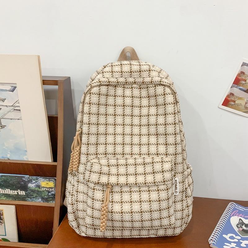Korean Version of Junior High School Students' Large capacity Backpack Simple Middle School Students' Small Fresh Backpack