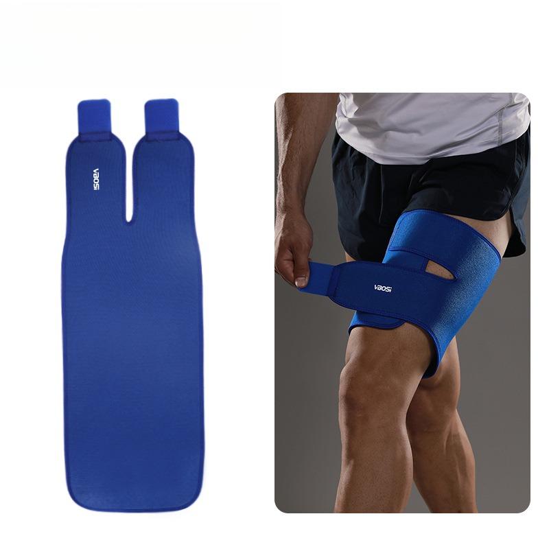 

Durable And Safe 1 Pcs Bi-Directional Adjustment Compression Sports Protection Professional Stable Support For Thighs Fitness Running Basketball