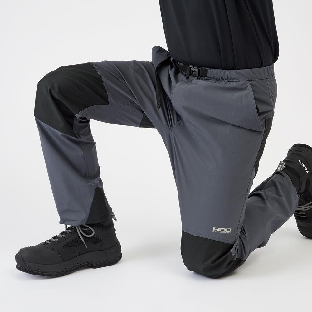 RBB Rock Shore Stretch Pants L Navy 7757 Lightweight Quick Dry Fishing Trousers