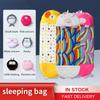 Cartoon Plüschschlafsack mit Puppenkissen Tierdesign für Jungen & Mädchen Baby Geburtstagsgeschenk