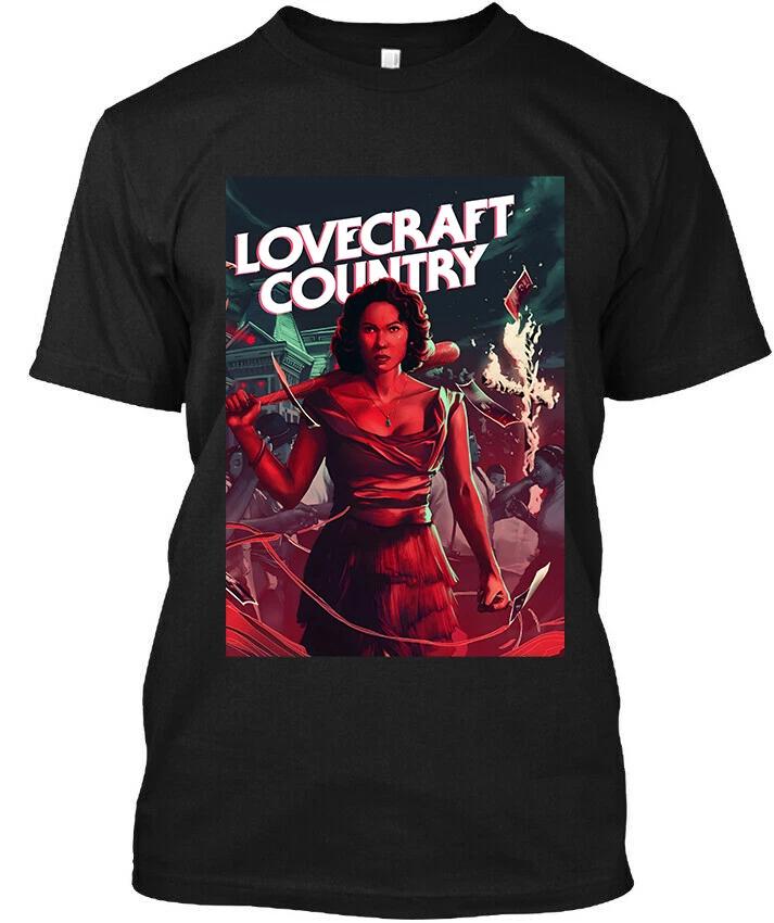 New POPULAR! Lovecraft Country American Vintage Graphic Retro Logo T-Shirt S-5XL XL