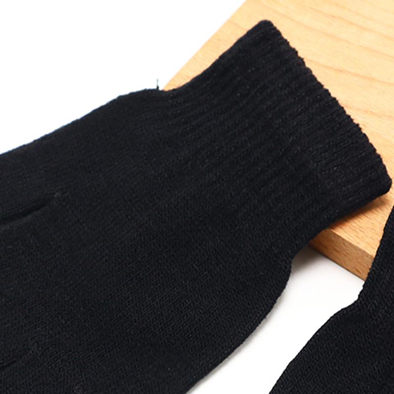 Warm Knitted Gloves Winter Thick Warm Outdoor Gloves For Men Women Mobile Phone Touch Screen