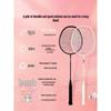 WEZHO Carbon Composite Badminton Racket Set