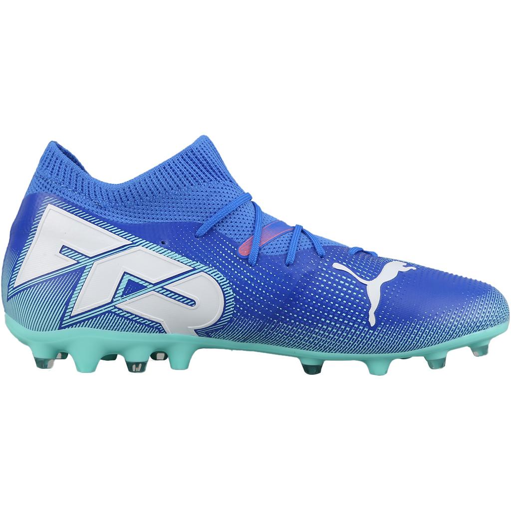 New PUMA FUTURE 7 Abrasion Resistant Low top Soccer Shoes Blue Kids' 107946-01