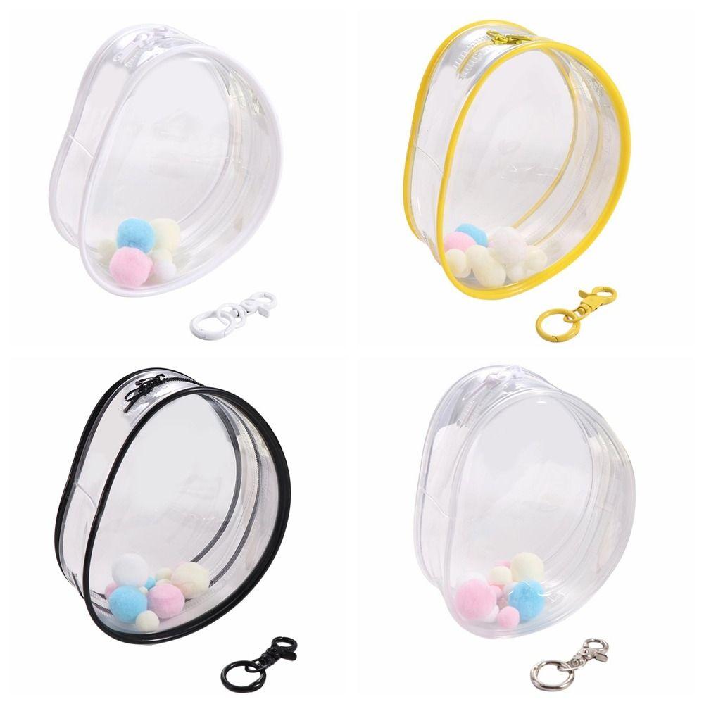 

Утолщенная мини-кукольная уличная сумка для хранения пылезащитная кукольная сумка 16 см кукольная уличная сумка для украшений органайзер Black-NO BALL&buckle