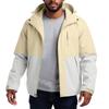 Men'S Loose Half Zipper Hooded Sweatshirt And Submachine Jacket
