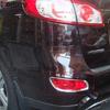 Rear Fog Light Lamp Cover Trim For Hyundai Santa Fe 2010 2011 2012 Chrome Car Tail Foglight Bezel Trims Accessories