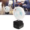 5in Cordless Fan Rechargeable Desk Fan Battery Powered Small Electric Fan with 2 USB Charging Ports