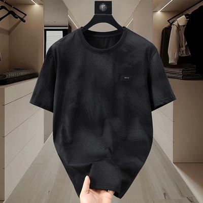 4XL-11XL Plus Size Tops Sommer T-Shirts Mann Vintage Kleidung Mode Kurzarm T