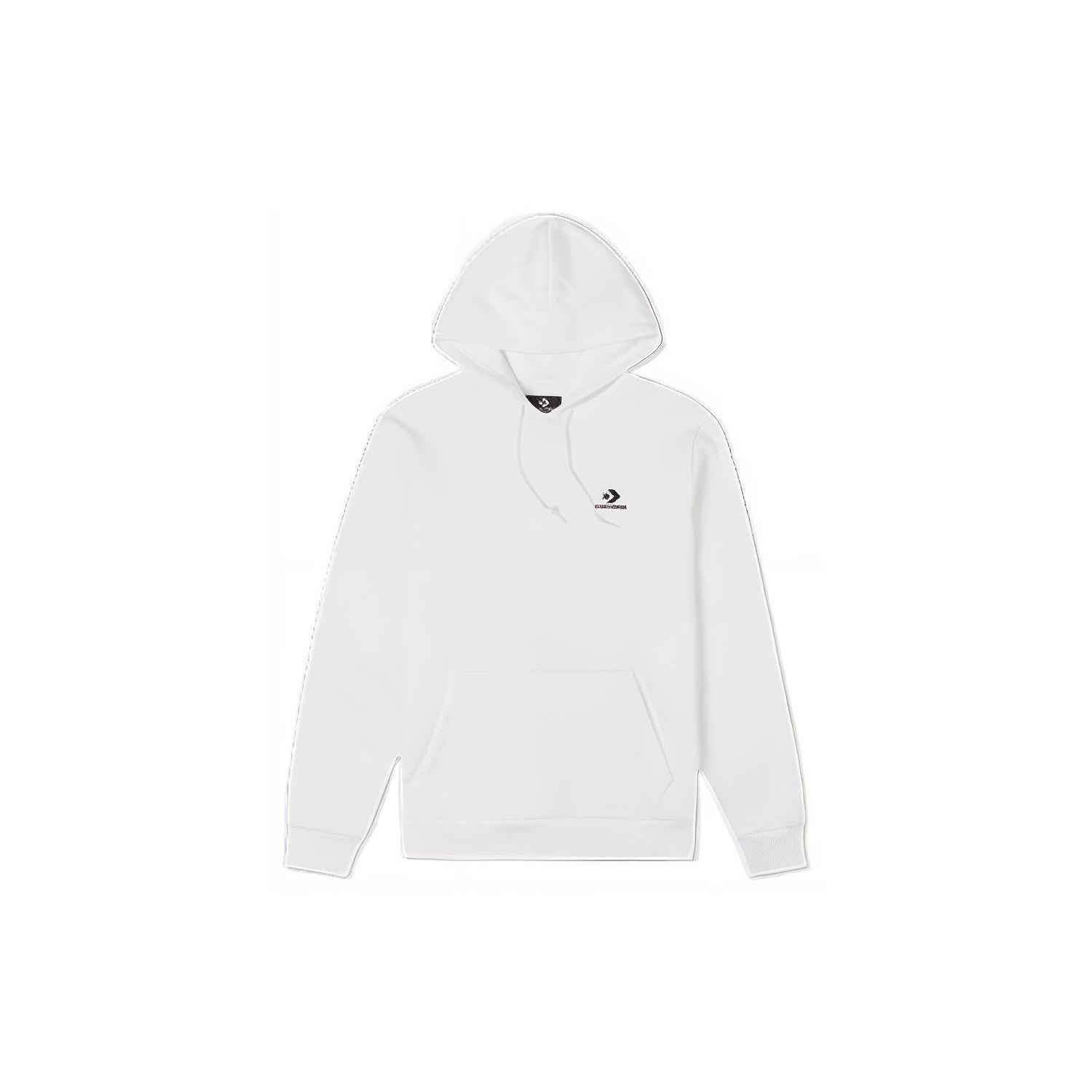 Converse Embroidered Star Chevron Pullover Hoodie Asia Sizing  White  Men s 10019923-A26 XXL