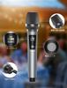 JYX Wireless Karaoke Microphone, UHF Rechargeable Dynamic Microphone with 6.35mm Receiver, for Meetings, Speeches, Performances, Parties, School