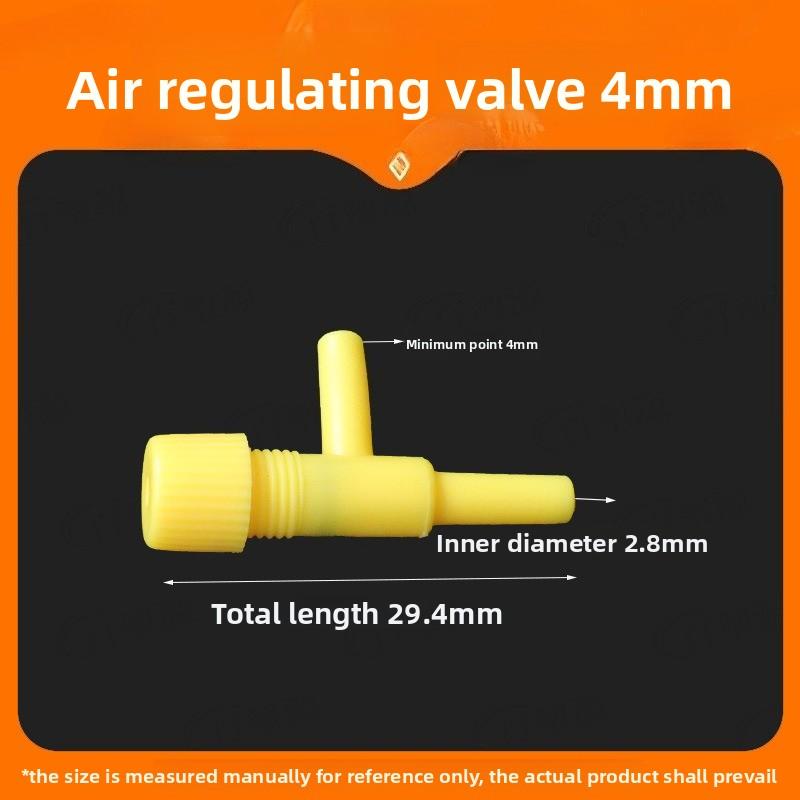 

10pcs Aquarium Air Regulator Flow Tube Pipe Divider Valve Adjustable Oxygen Pump Tank Volume Control Valve For 4mm Oxygen Tube