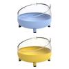 Hamster Sand Bath Box Shower Tray Sand Bath Container Pet Toy Detachable Small