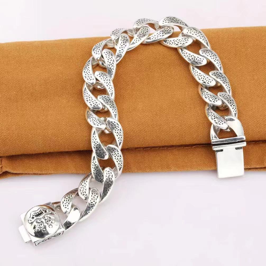 Yan Yu Jewelry Men's Domineering Retro Lion Dance Bracelet - Perfect Gift for Boyfriend with a Luxurious Feel