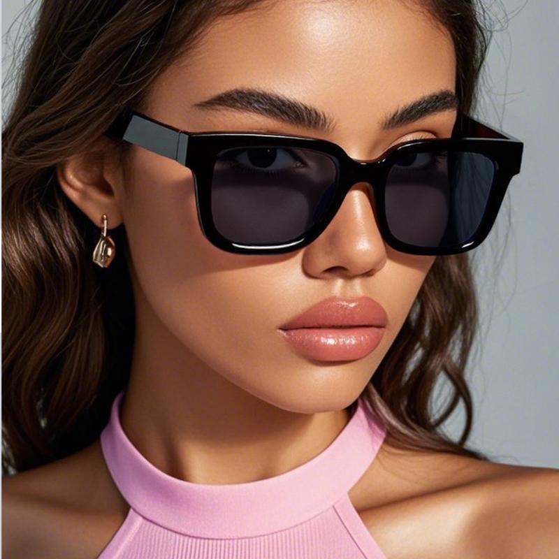 3pcs New Fashion Square Sunglasses Women Retro Personality Shades UV400 Men Outdoor Brand Colorful Colors Sun Glasses Unisex