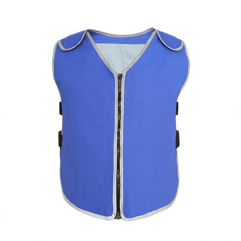 Cooling Vest with Ice Packs for Outdoor Heatstroke Prevention and Construction Relief