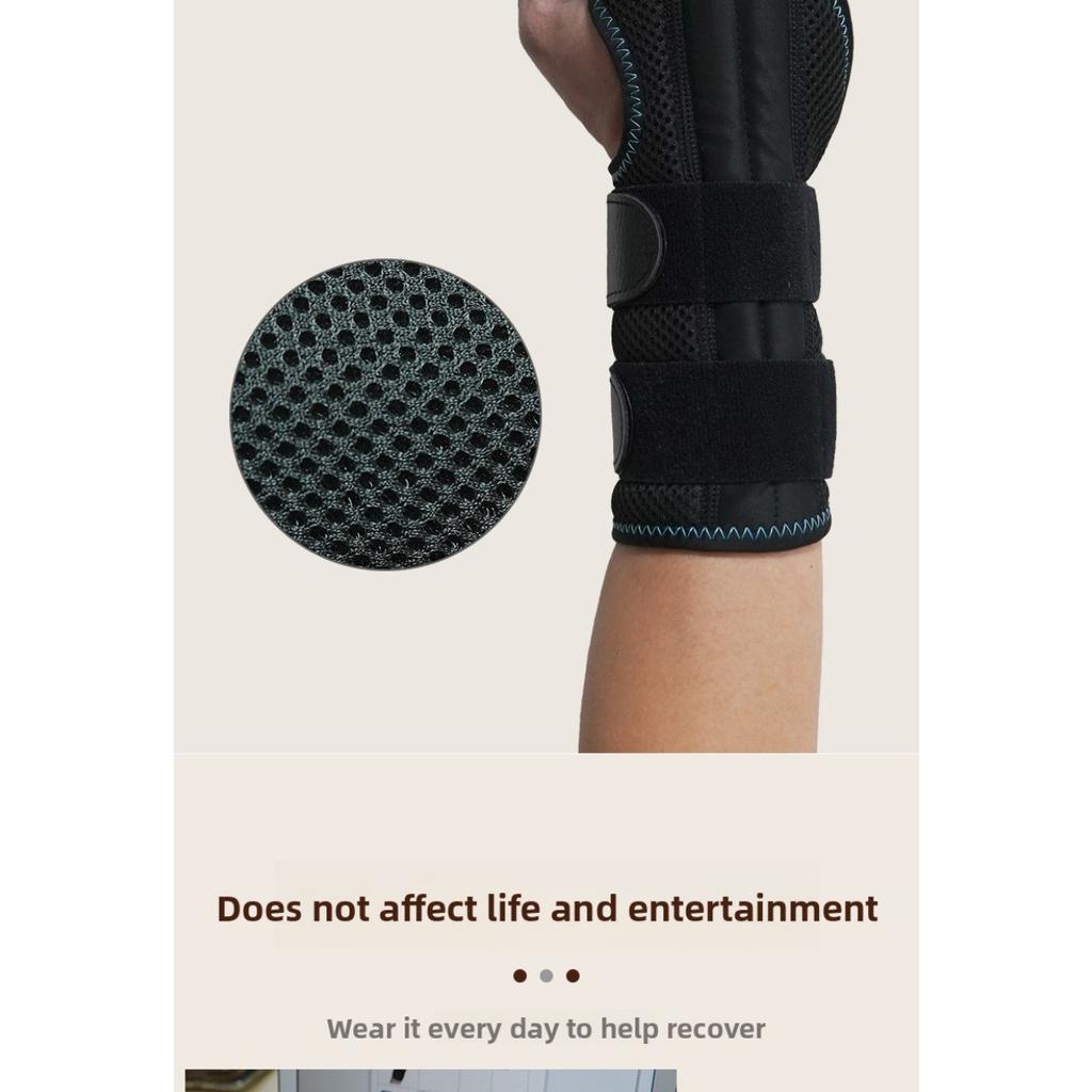 Steel Plate Support, Wrist Protection, Sports Sprain, Fixed Hand Support, Detachable Clamp, Strap, Wrapped Compression Tendon Sheath, Wrist Protection