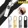 10PC Zipper Slider Puller Instant Zipper Repair Kit Universal for Broken Buckle Travel Bag Suitcase Zipper Head DIY Sewing Craft