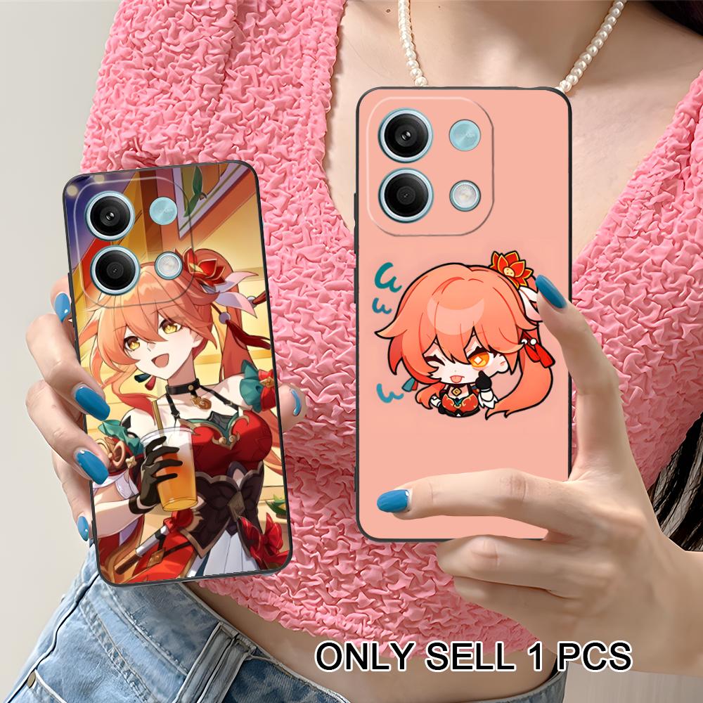 HSR Guinaifen Matte TPU Mobile Phone Case for Xiaomi Redmi 15 14 13 12 A5 3 2 1 C Plus 4G 5G Colorful Printing Cover