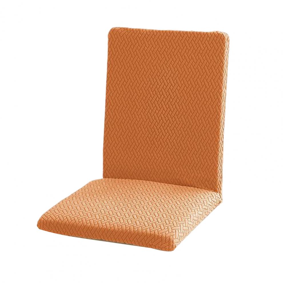 Dining Chair Cover Stretchy Jacquard Chair Cover with Seat Cushion Removable Washable Slipcover Chair Protector for Home