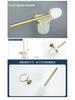 European Luxury Brass Bathroom Set: Knurled Towel Bar, Tissue Holder, Coat Hook, Toilet Brush, Soap Dispenser, Towel Ring.