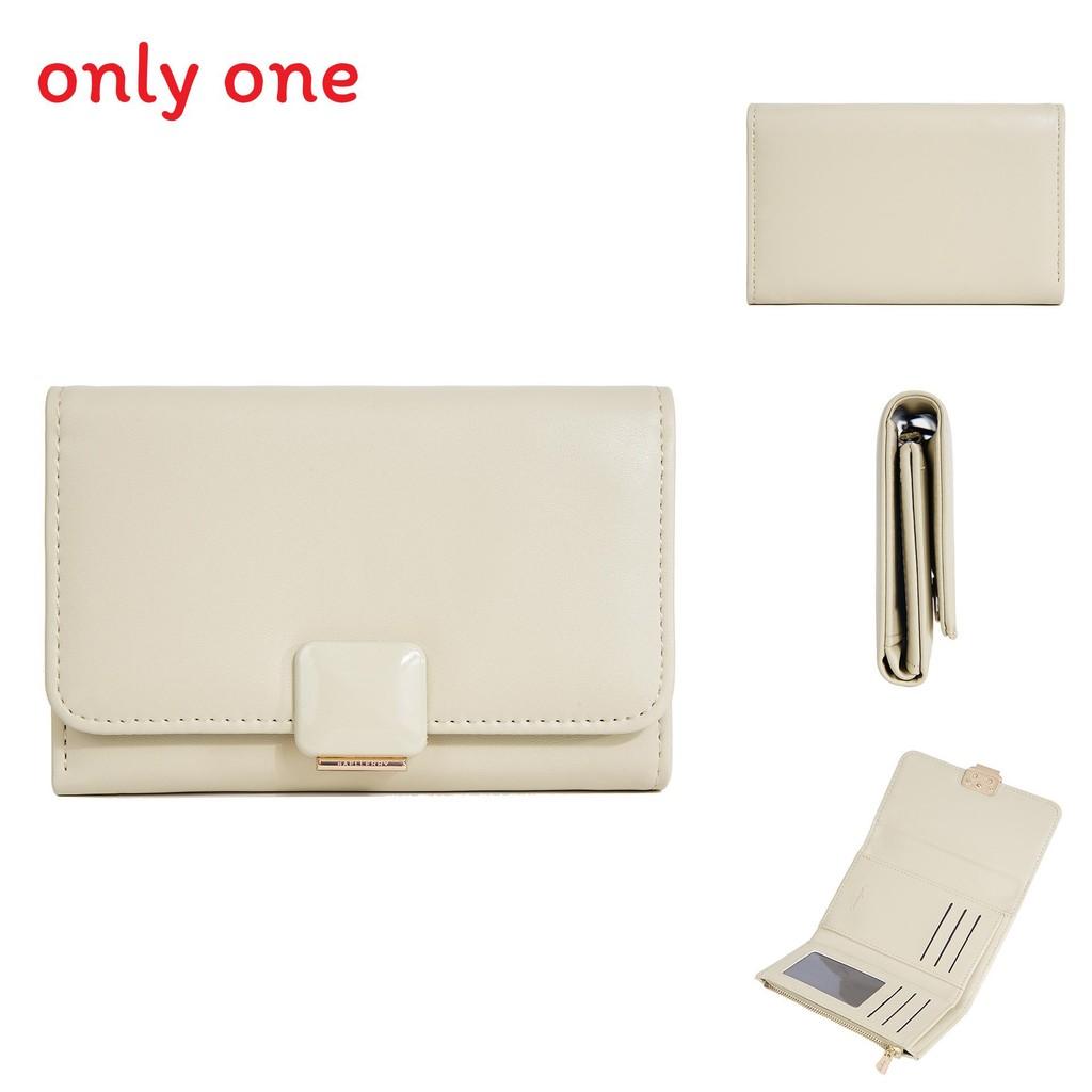Ladies Wallet Card Holder Pu Leather Zipper Long Style For Daily Use