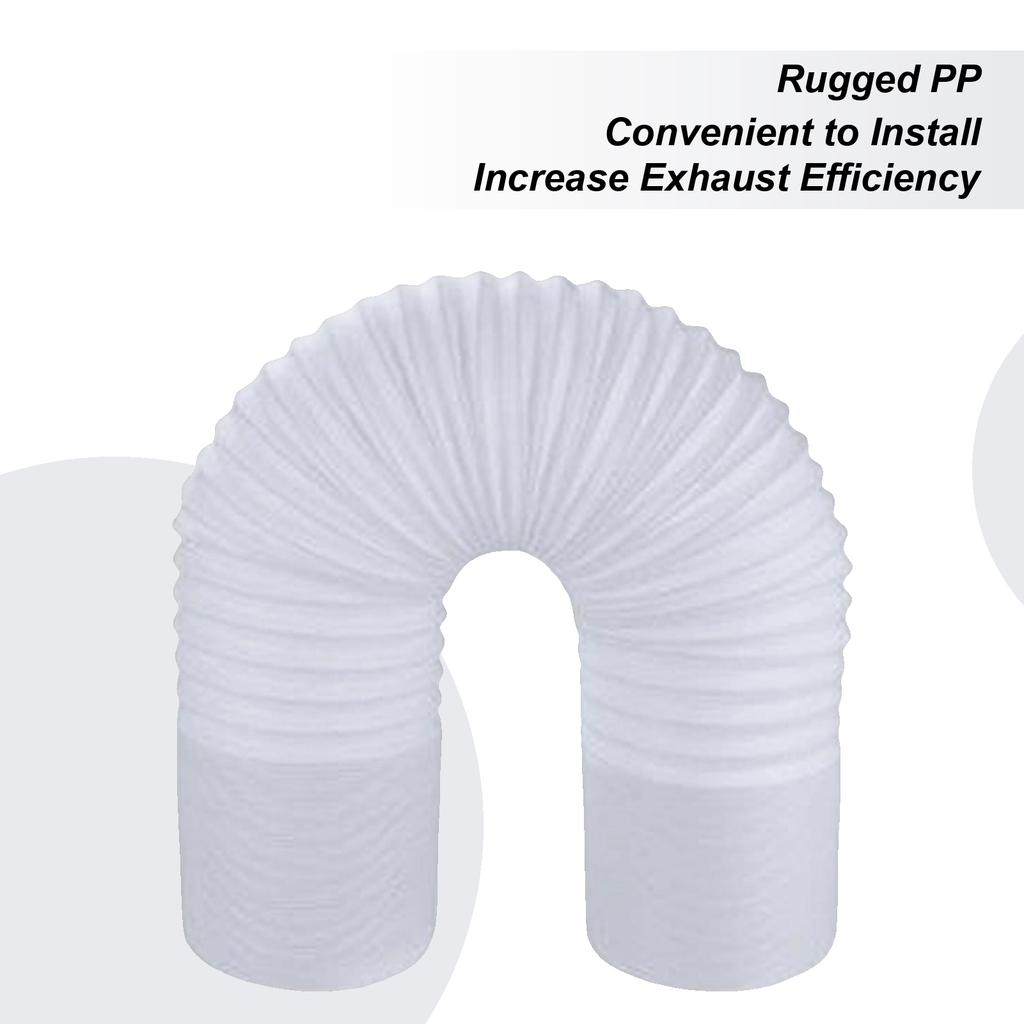 Air Conditioner Vent Hose Flexible Air Conditioner Exhaust Hose Mobile Air Conditioning Exhaust Pipe Vent Hose Duct Outlet