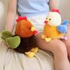 PP Cotton Filled Chicken Plush Toy Cute Rooster Hen Plush Toy Chicken Plush Doll  Room Decor