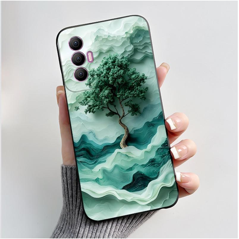 Cute Case For Tecno Spark 8 Pro Funda Capa Printing Shell Protective Cover Soft Silicone Cartoon Phone Casing Coque
