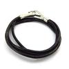 Les Trésors De Lily [J6932] - Black 'Peaceful' Mixed Bracelet (2 Rounds)