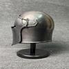 Barbuta Helmet with Stand 18g Mild Steel Medieval Knight Armor LARP Cosplay Costume Barbuta Visored Warrior Helmet