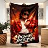 Michael Jackson Druckdecke - Weich & Bequem, für Schlafzimmer, Reisen, Sofa, Heimdekoration - Geburtstags-Weihnachtsgeschenk für Freund