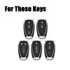 Zinc Alloy TPU Leather Car Key Cover Case For Chevy Cruze Malibu Camaro Blazer