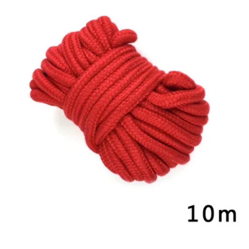 5m/10m Soft Cotton Rope Female Slave  Bondage Gear Set Adult Games Binding Role-Playing Sex Toys for Couples Women