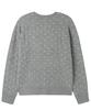 Openyard(Oy) Tiny Dot Knit Cardigan - Melange