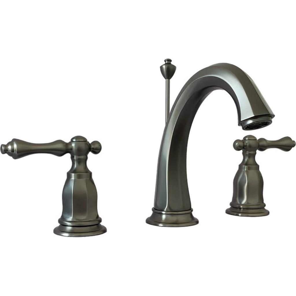 Gold Basin Faucet Brass Rose Gold Bathroom Faucet Widespread Bathroom Sink Faucets 3 Hole Double Handle Hot And Cold Water Tap