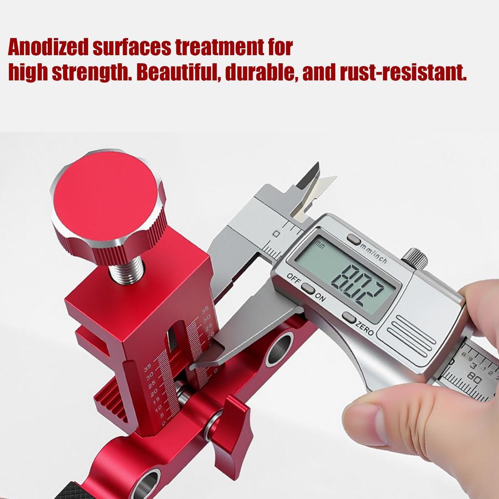 Cabinet Door Positioning Tool with Adjustable Positioner Cabinet Door Mounting Support Cabinet Door Cutout Installation Tool