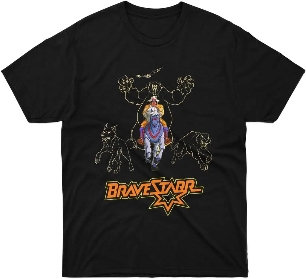 Tshirt Bravestarr Big Event Shirts Boy Sleeve Friend Girl Gift For Unisex Shirt Tee Unisex Short Novelty Family Multicolour