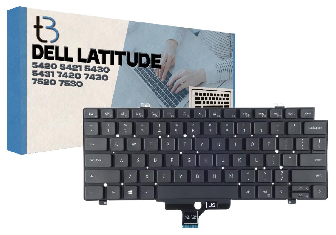 Tastatură pentru Dell Latitude 5420 5421 5430 5431 7420 7430 7520 7530 LED