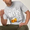 Soft Cotton Tee Rock For Her Round Neck T Shirt Unisex Cheers And Beers To My 50 Years Anime Unisex Top Tees Comfort Tshirt