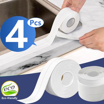 3.2m Waterproof Sealing Tape for Bathroom Kitchen Home House PVC Water Proof Seal Strip Self Adhesive Wall Sticker Toilet Sink