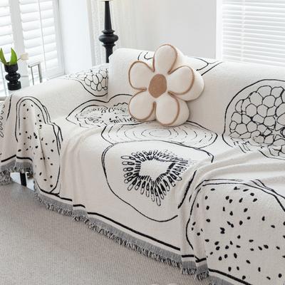 Plüsch Sofabezug Stoff Hochwertig Beidseitig Verfügbar Sofa Handtuch Neu Winter Vollständige Abdeckung Sofa Decke Bezug Handtuch