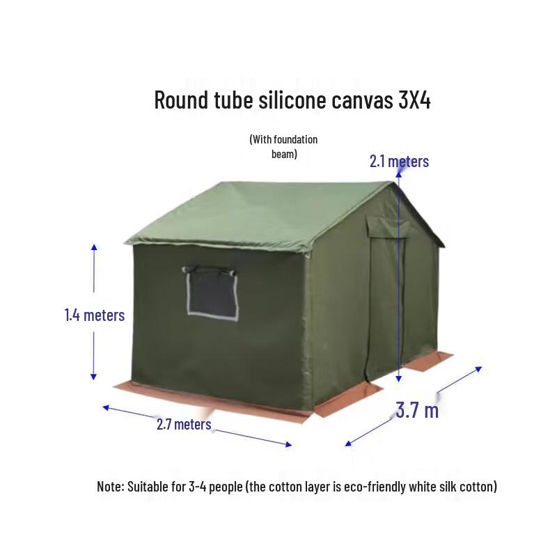 SPSR Heavy-Duty Outdoor Tent 3x4m