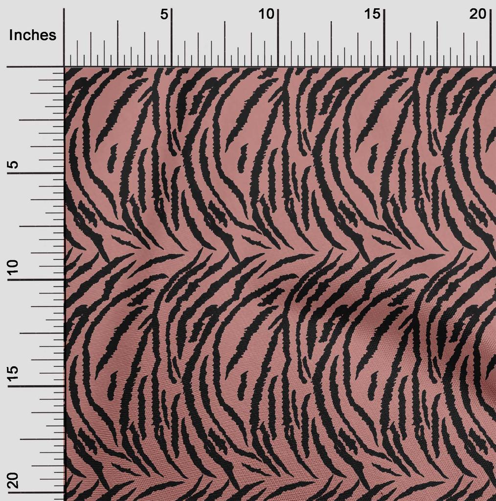 oneOone Cotton Flex Lime Green Fabric Tiger Animal Skin Sewing Fabric By The Yard Printed Diy Clothing Sewing Supplies 40 Inch