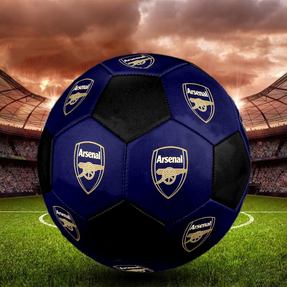 Arsenal F.C Soccer Ball Colorful All Ages Machine Stitched PVC Competition Ready Durable High-Bounce.SIZE5