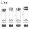 HEENOOR Portable Double Wall Glass Tea Infuser Bottle 360ml