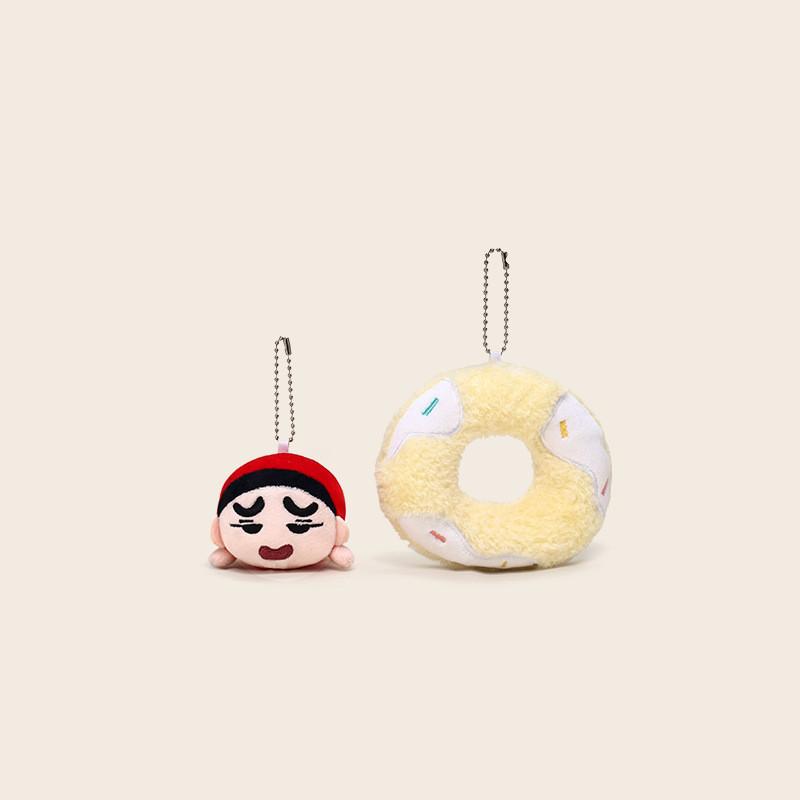 Chan Crayon Shin Plush Keychain Cute Cartoon Backpack Decoration Kids Doll Gift