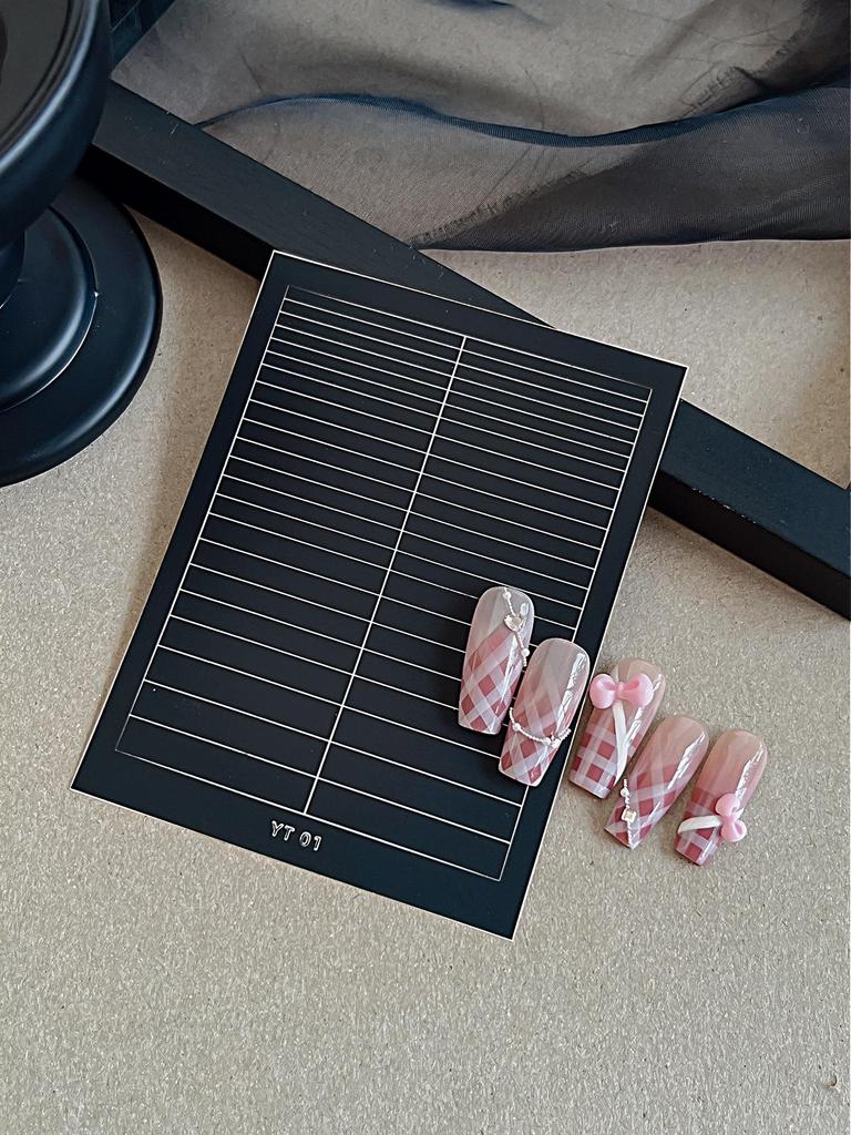 Nail Art Accessories: Adhesive Stickers, Star & Butterfly Designs, Glue Pads, Spray Paint, Small Decor Elements